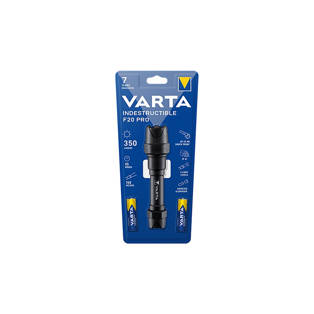 INDESTRUKTYVUS F20 PRO degiklis VARTA-Žibintai