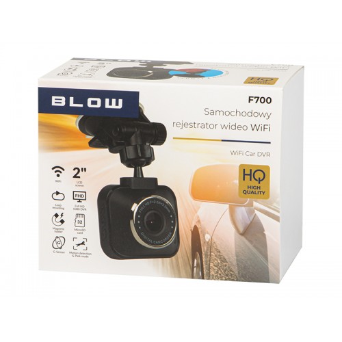 Vaizdo registratorius BLACKBOX DVR F700BLOW-Vaizdo