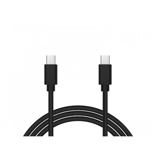 USB jungtis-C - USB-C 2,0 1,0 m juoda-Pagrindinis