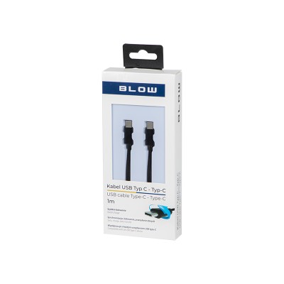 USB jungtis-C - USB-C 2,0 1,0 m juoda-Pagrindinis