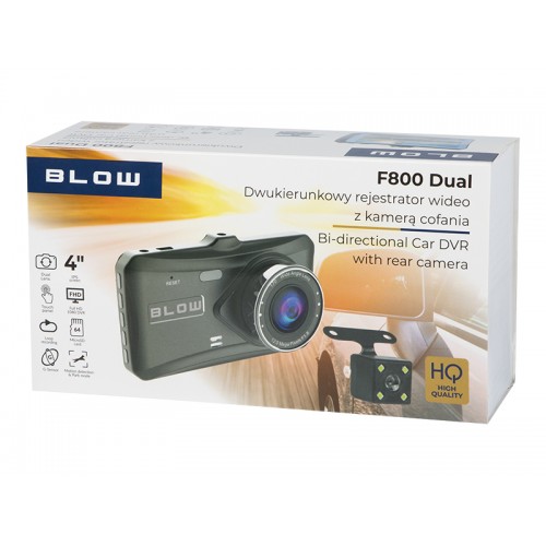 Vaizdo registratorius BLACKBOX DVR F800BLOW-Vaizdo