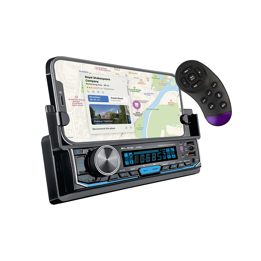 Radijas BLOW AVH-8970 MP3/BT/SMART GRIP.-Automobiliniai radijo