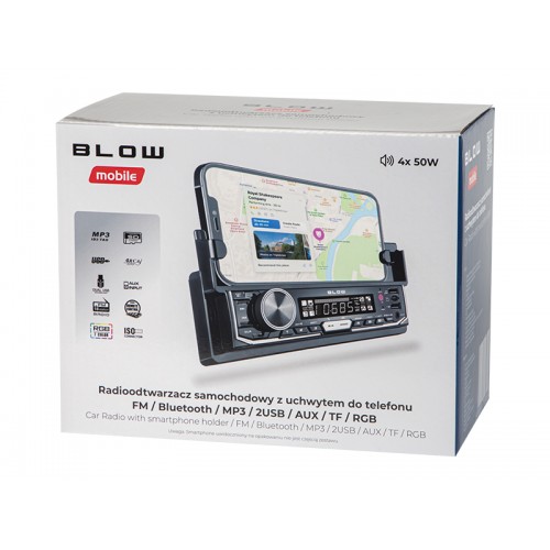 Radijas BLOW AVH-8970 MP3/BT/SMART GRIP.-Automobiliniai radijo