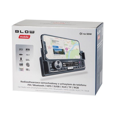 Radijas BLOW AVH-8970 MP3/BT/SMART GRIP.-Automobiliniai radijo
