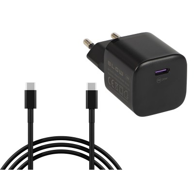 USB lizdo tinklo įkroviklis-C PD 20W-Pagrindinis