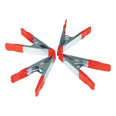 Metalinis spyruoklinis spaustukas 4" 4 vnt-Pagrindinis