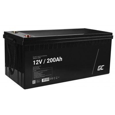 Green Cell AGM VRLA 12V 200Ah techninė priežiūra-akumuliatorius