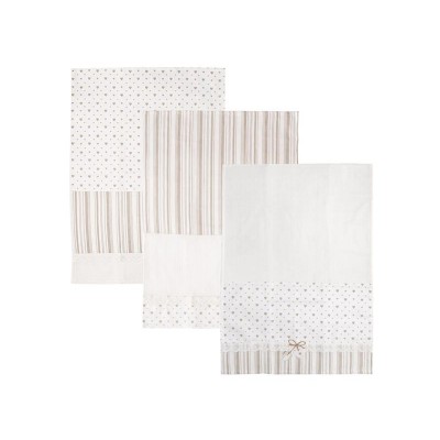 Virtuvinių rankšluosčių rinkinys ORION Heart Gifty Brown-Kiti