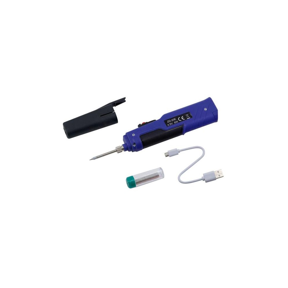 Lituoklis ZD-20E akumuliatoriams + USB-Lituokliai