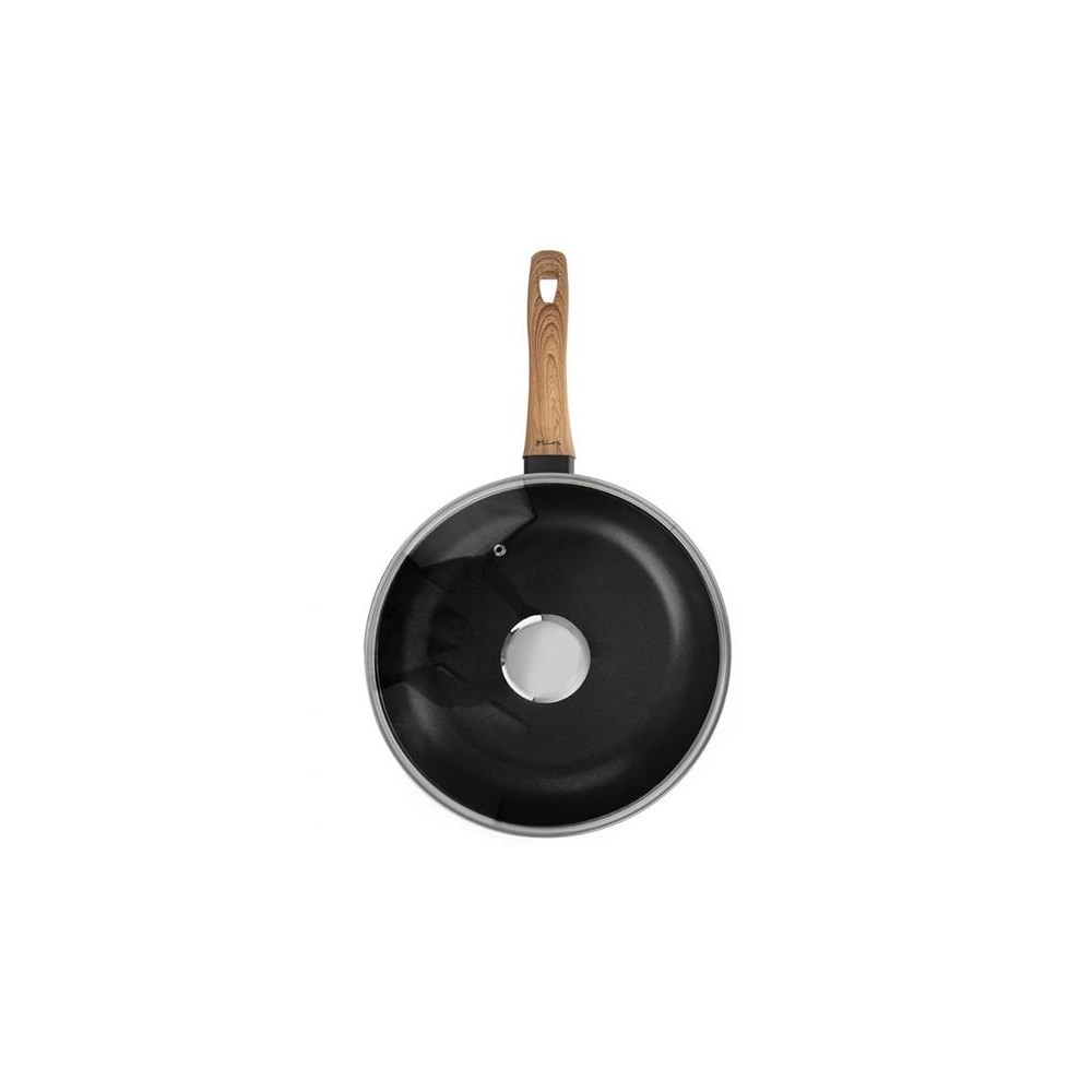 Keptuvė su dangčiu ORION Grande Medinė 28cm-Keptuvės