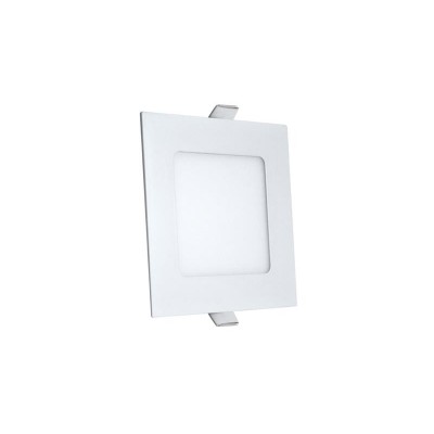 LED skydelis GETI GCP06S 6W kvadratinis-LED plokštės