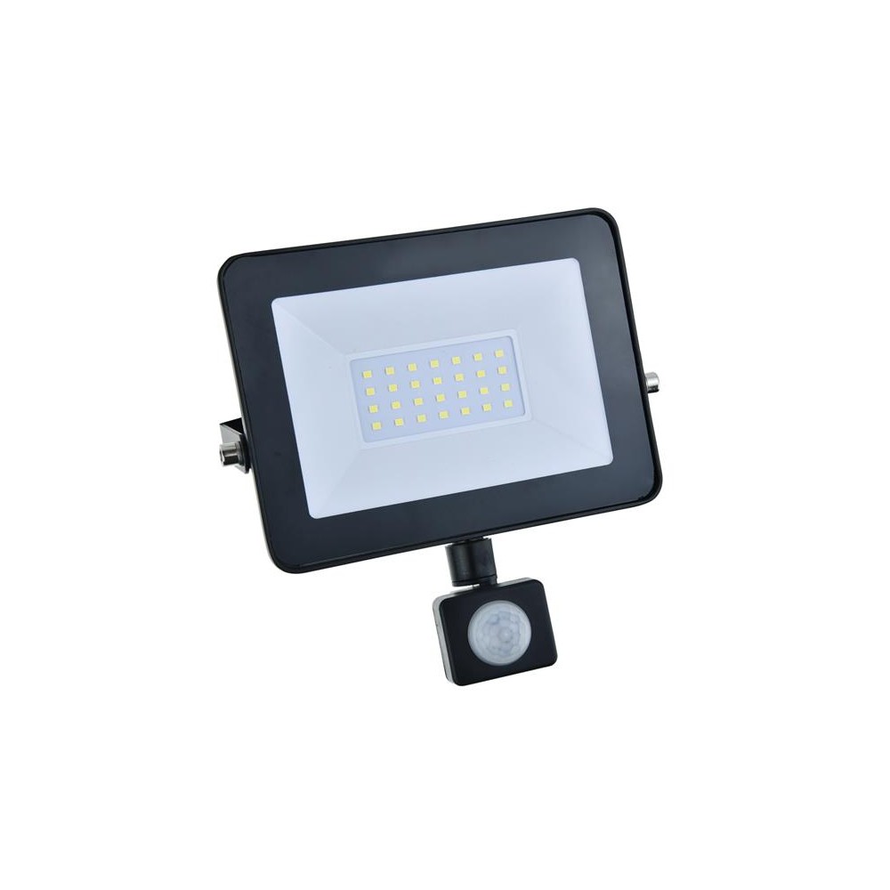 LED prožektorius GETI GLF30P 30W su PIR jutikliu-LED
