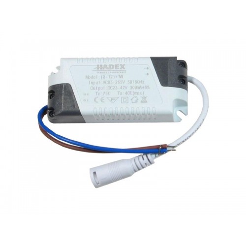 LED maitinimo šaltinis 8-12W, 23-42V/300mA G075B-LED maitinimo