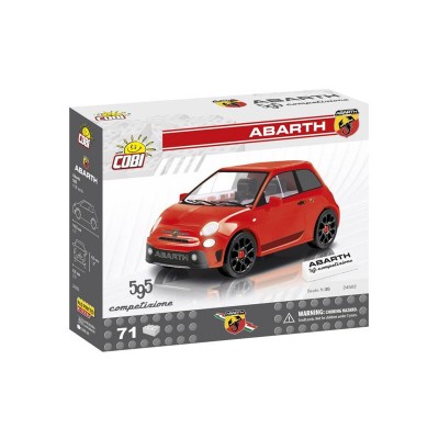 Rinkinys COBI 24502 Fiat Abarth 595, 1:35, 71 k-Rinkinys COBI