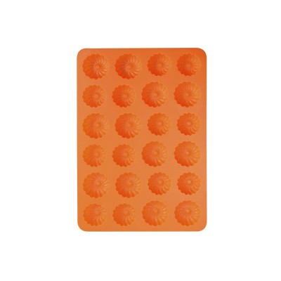 Forma vainikams kepti ORION 32x22x1,5cm oranžinė-Kepimo formos