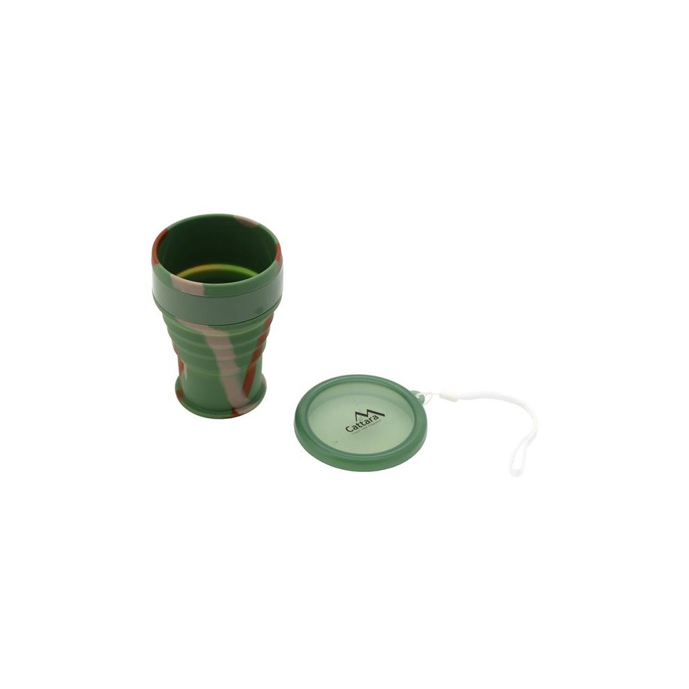 Sulankstomas puodelis CATTARA 13639 ARMY 350ml-Virtuvės