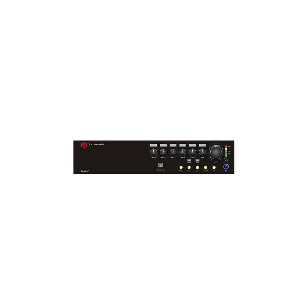 Stiprintuvas SHOW DA-480Z (garso), 1 x 480 W/70 V/100 V, 4