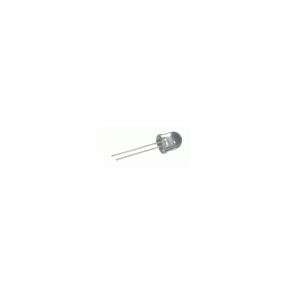 LED diodas 10mm baltas skaidrus 3500mcd/25°-Komponentai LED diodas 10mm baltas skaidrus 3500mcd/25°-Komponentai
