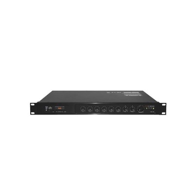SHOW PAX-120 stiprintuvas, stovas, 120W/4Ω/70V/100V, 5-kanalų