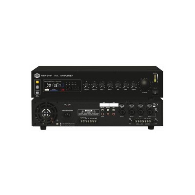 Stiprintuvas SHOW MPA-240R ECHO, 240W / 4Ω / 25V/70V/100V-PA