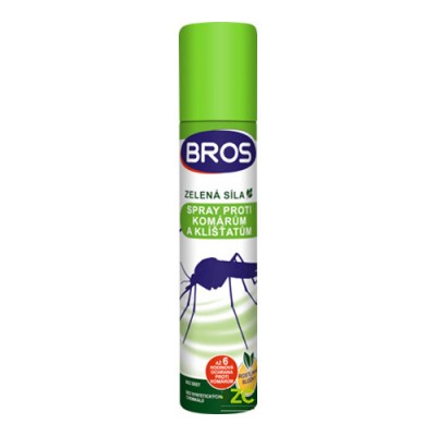 Purškalas nuo uodų ir erkių BROS Green Strength 90ml-Vabzdžius