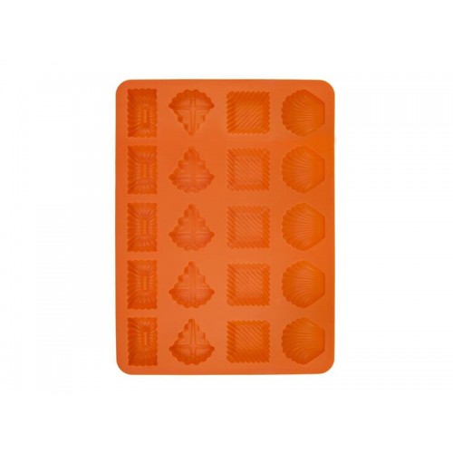 Kepimo forma ORION 28,5x21x1,5 cm oranžinė-Kepimo formos