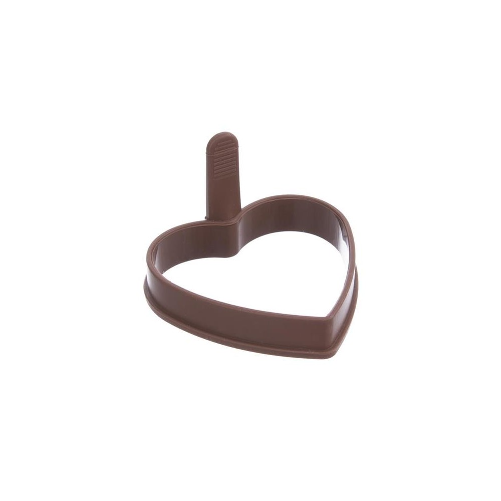 Kepimo forma fritteriams kepti ORION Srdce 9,5x9x2cm Rudos