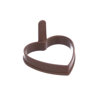 Kepimo forma fritteriams kepti ORION Srdce 9,5x9x2cm Rudos