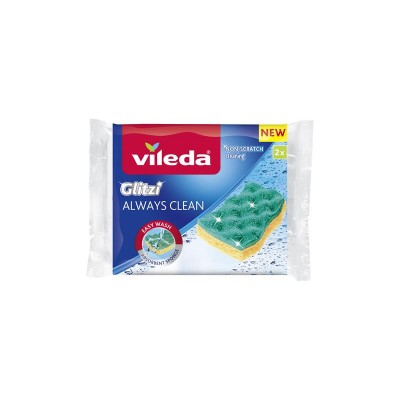 Kempinėlė VILEDA Glitzi Always Clean 168527-Valymo šluostės