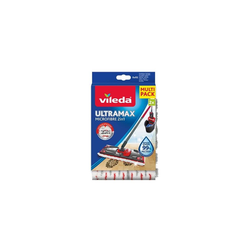 Rankovė VILEDA Ultramax Microfibre 2in1 167720-Šluotų priedai
