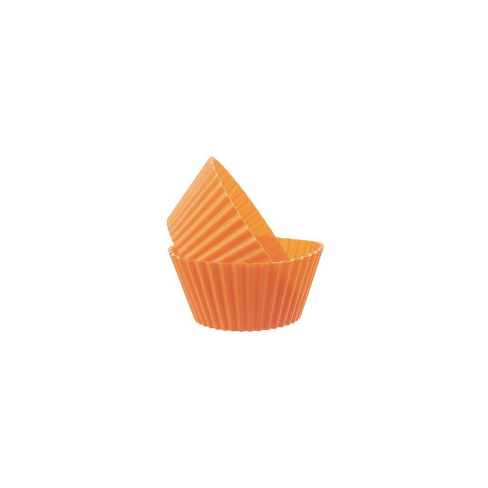 Keksiukų kepimo forma ORION 3x6,5 cm oranžinė-Kepimo formos Keksiukų kepimo forma ORION 3x6,5 cm oranžinė-Kepimo formos