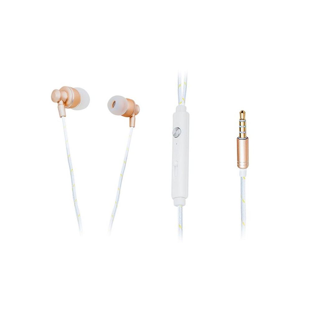 Headphopnes BLOW B-100 aukso-Į ausį dedamos ausinės