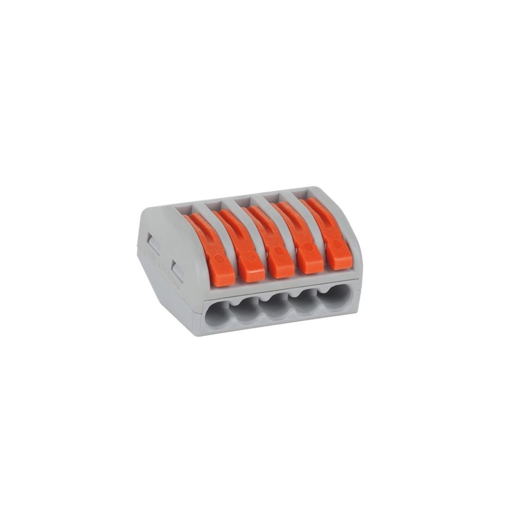Terminalas PCT58105 5 x 0,75-2,5 mm su svirtimi-Gnybtai ir Terminalas PCT58105 5 x 0,75-2,5 mm su svirtimi-Gnybtai ir