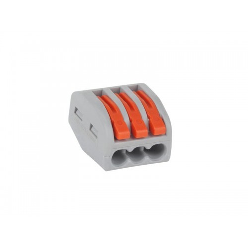Terminalas PCT58103 3 x 0,75-2,5 mm su svirtimi-Gnybtai ir