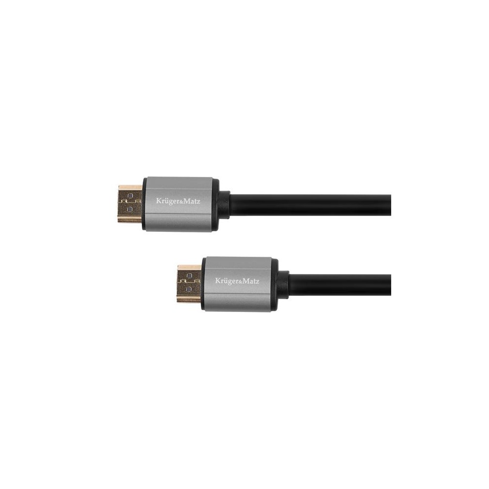 Kabelis KRUGER & MATZ KM1207 Basic HDMI 3m-Kabeliai HDMI / HDMI