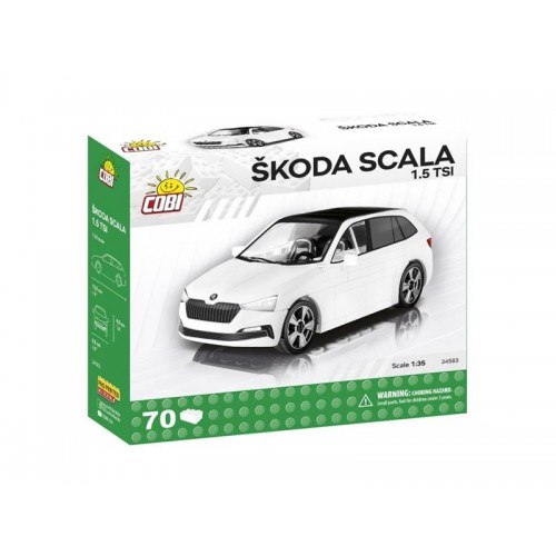 Rinkinys COBI 24583 Škoda Scala 1.5 TSI, 1:35, 70 k-Rinkinys