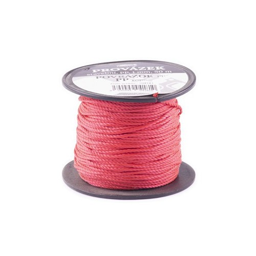 Statybinė virvelė LOBSTER 104181 1mmx50m raudona-Kiti statybos
