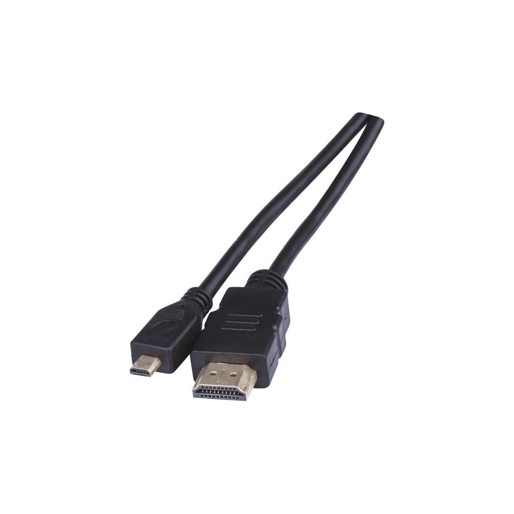 Kabelis EMOS HDMI/HDMI-D mikro 1,5 m-Kabeliai HDMI / HDMI