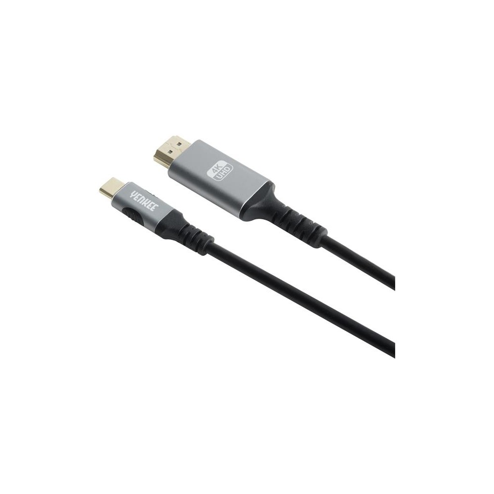 Kabelis YENKEE YCU 430 USB C - HDMI-Duomenų ir įkrovimo USB