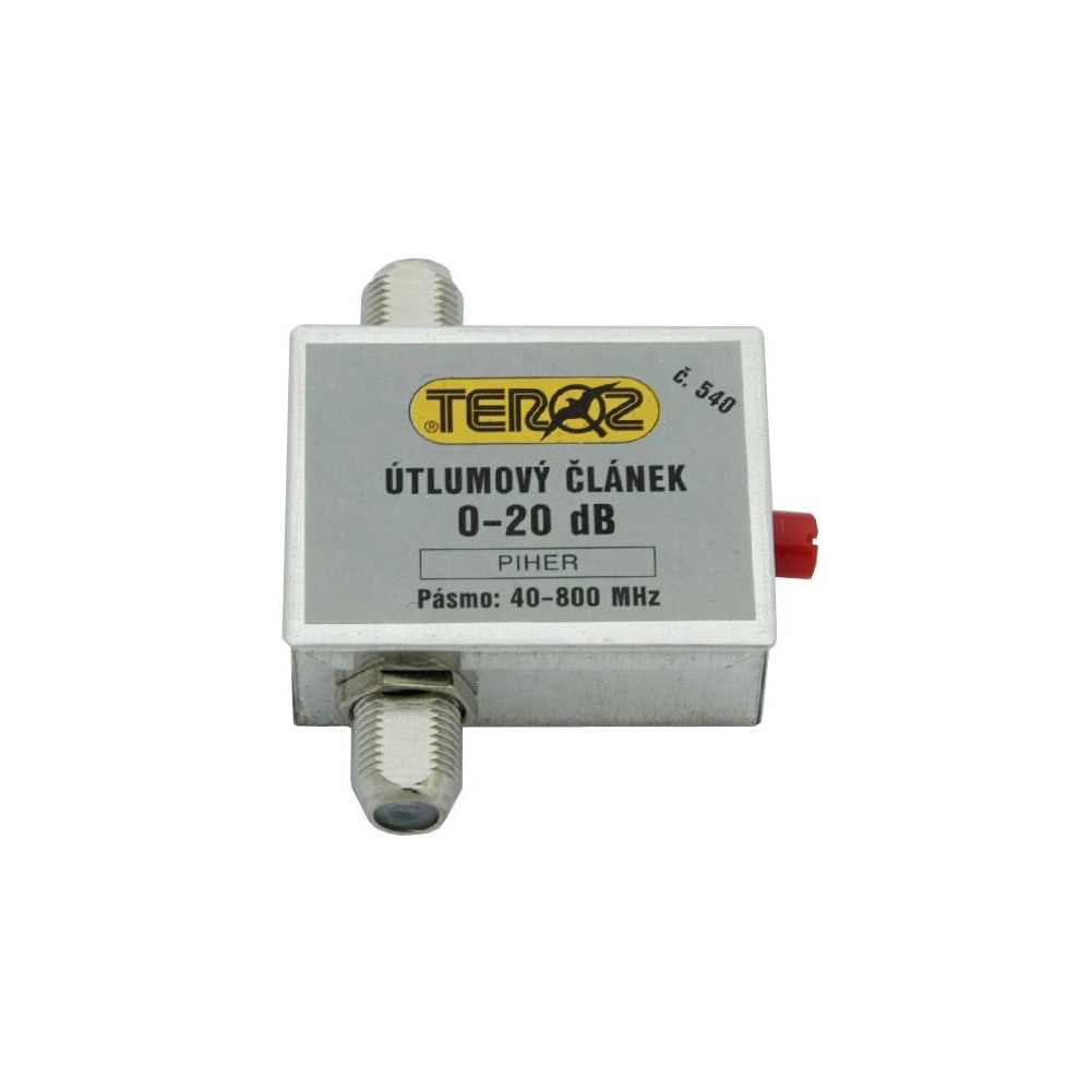 Antenos slopintuvas Teroz 540 su 0-20 dB reguliatoriumi, skirtu