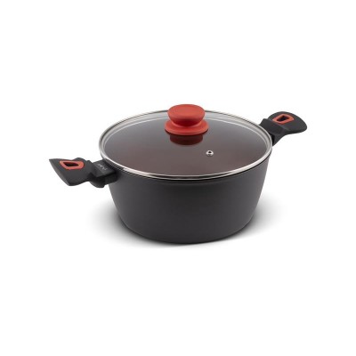 Puodynė LAMART LT1212 Terracota 1,7 l su dangčiu-Troškinimo