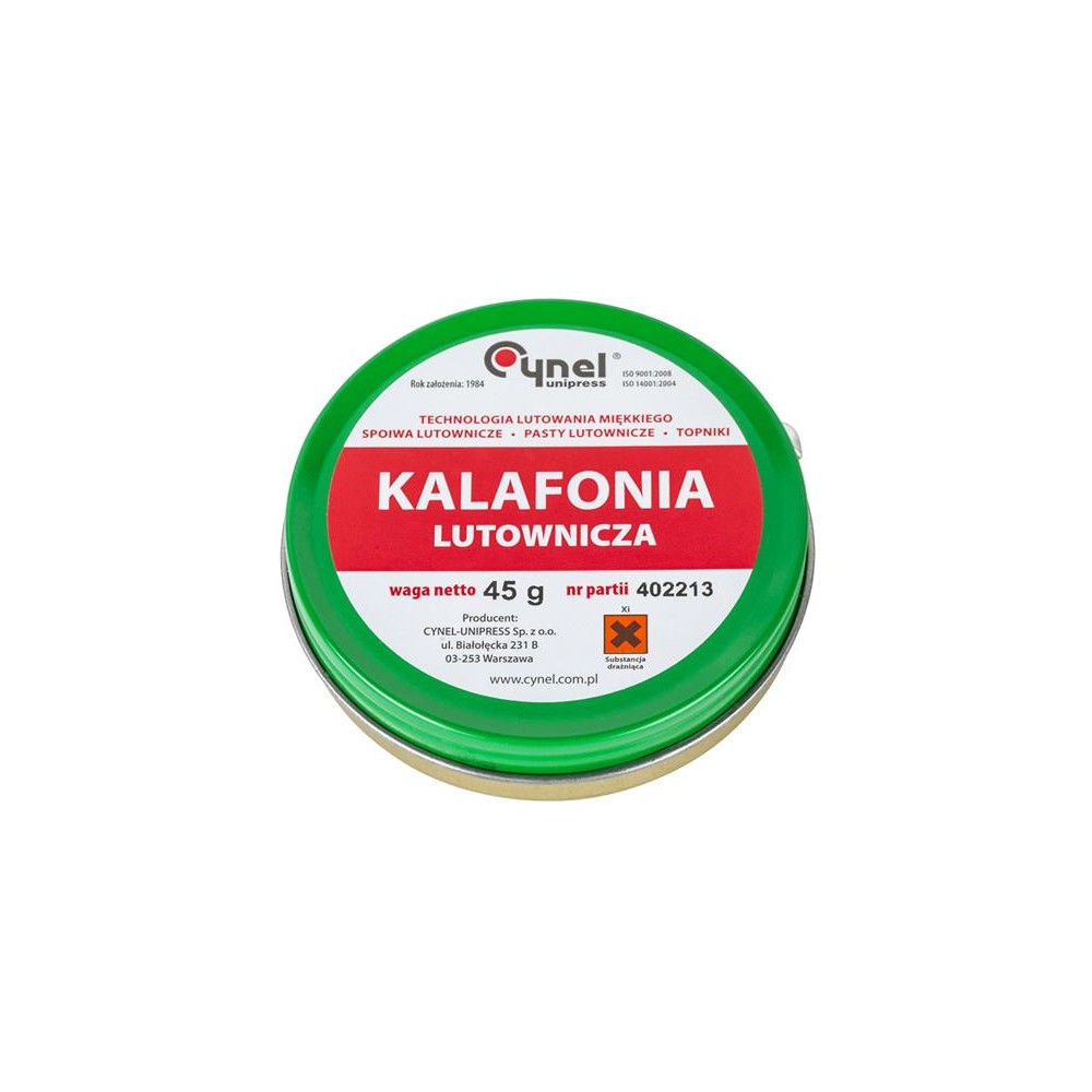 Kanifolija 45g CYNEL-Kanifolijos ir fliusai Kanifolija 45g CYNEL-Kanifolijos ir fliusai