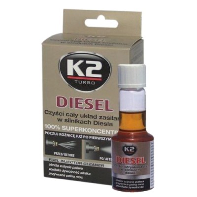 Dyzelino priedas K2 DIESEL 50ml-Priedai