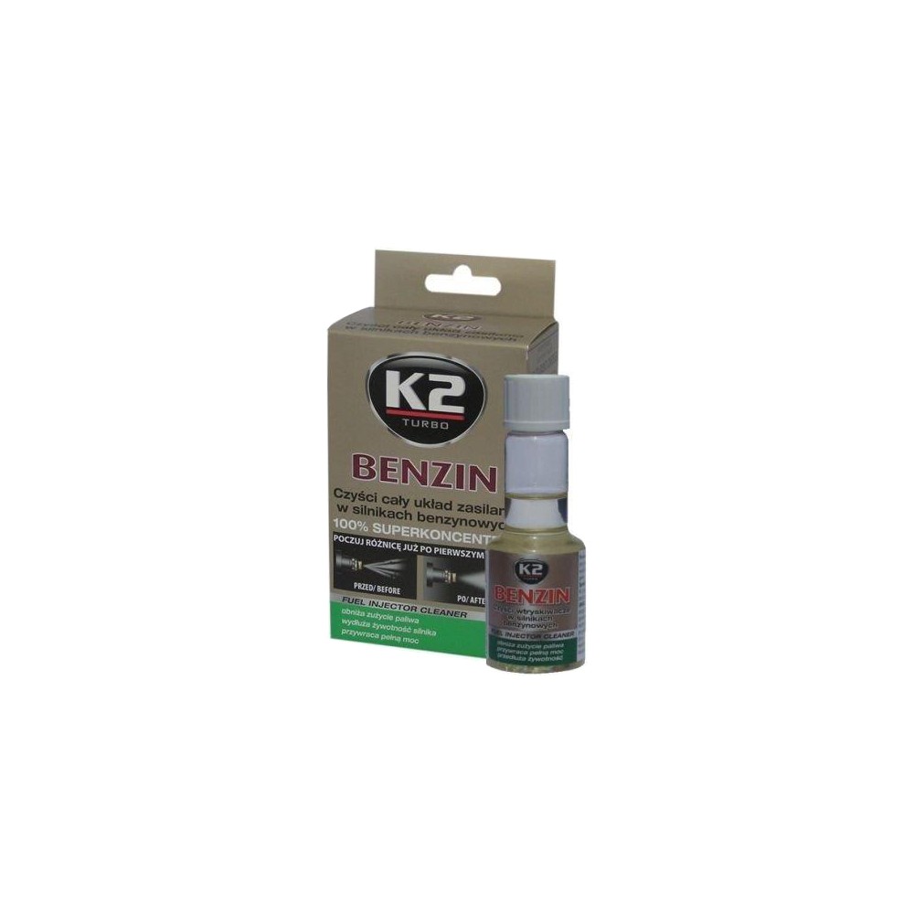 Benzino priedas K2 BENZIN 50ml-Priedai Benzino priedas K2 BENZIN 50ml-Priedai