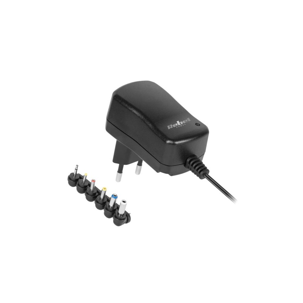 Maitinimo adapteris 3-12V 600mA REBEL URZ1152A-Impulsiniai