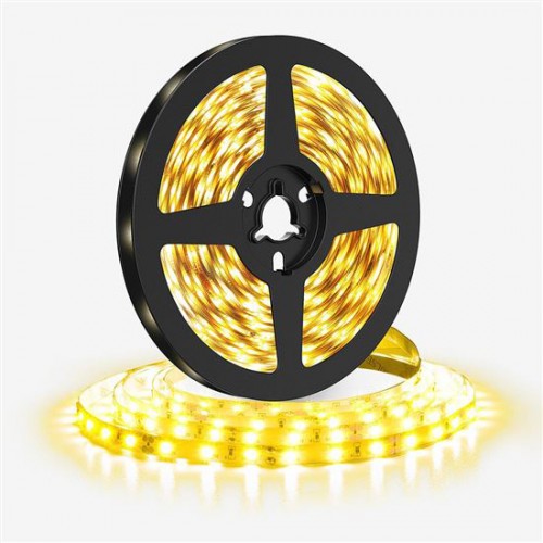 LED juosta 12V 2835 120LED/m IP20 maks. 10W/m balta šilta (ritė