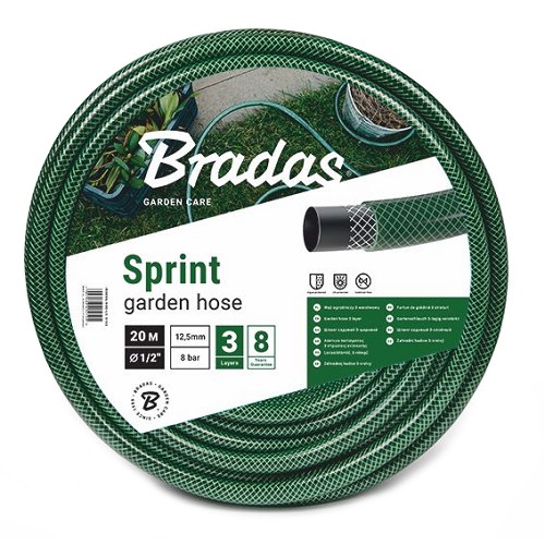 Sodo žarna BRADAS SPRINT 3/4"30 m-Sodo žarnos