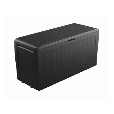 Sodo dėžė KETER Samoa rotango dėžė 270l Graphite-Sandėliavimo