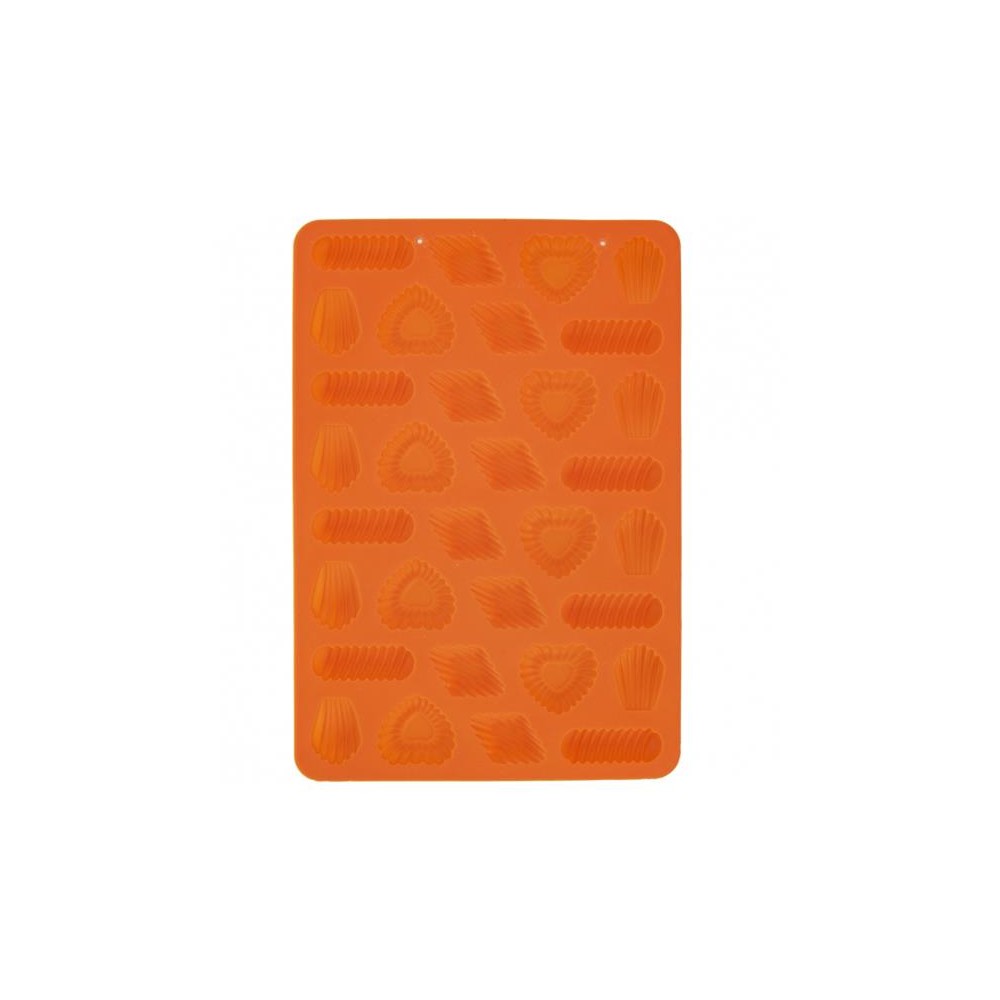 Kepimo forma ORION 31x21x1,5 cm oranžinė-Kepimo formos