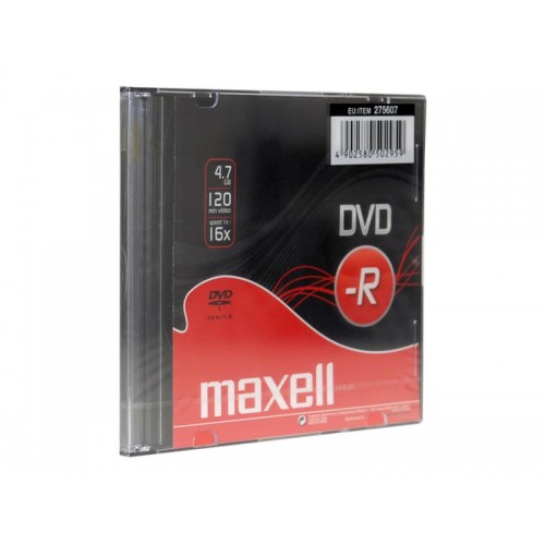 DVD-R 4,7GB MAXELL16x 1 vnt-CD, DVD diskai